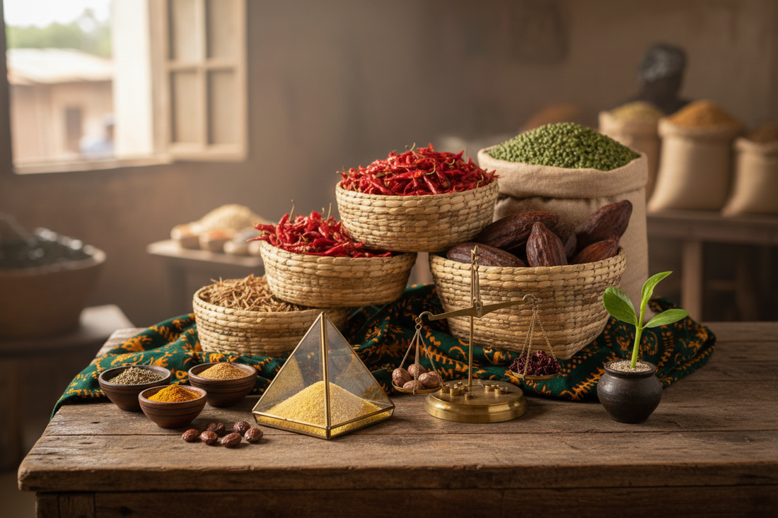 Nigerian agro-commodity order prepared for a buyer scaling procurement volumes