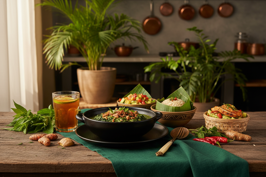 Nigerian wellness cuisine presented for a premium hospitality menu