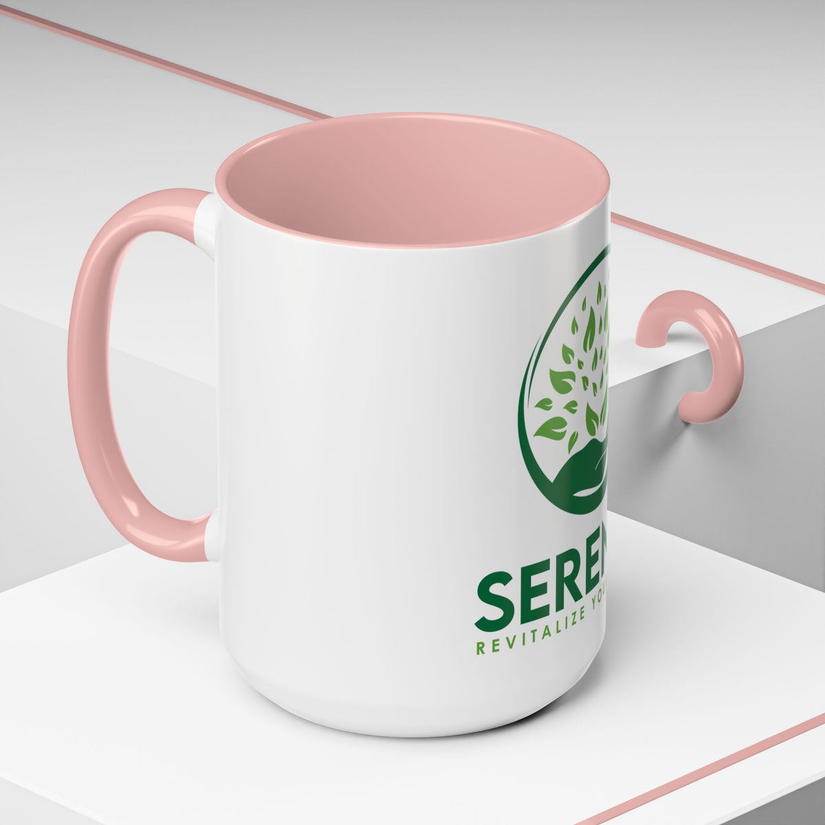 Serenity Accent Coffee Mug (11oz, and 15oz)