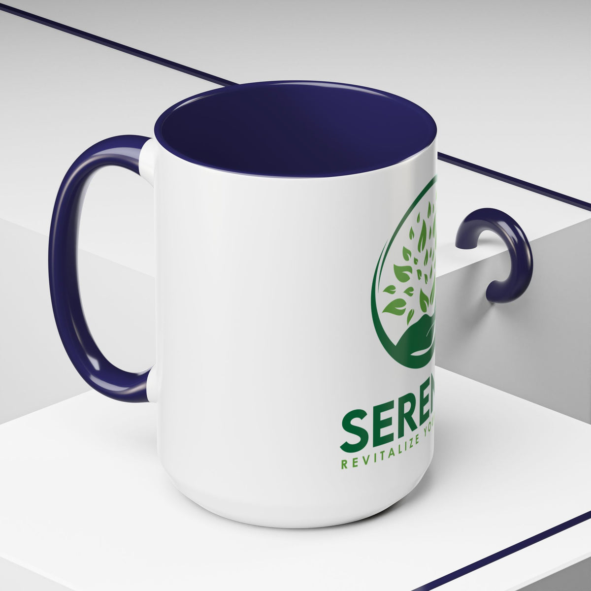 Serenity Accent Coffee Mug (11oz, and 15oz)
